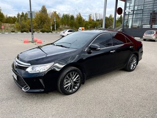 2016 Toyota Camry US Market VII (XV50) Рестайлинг, чёрный, 2050000 рублей, вид 1