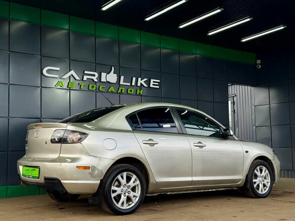 2007 Mazda 3 I (BK) Рестайлинг, бежевый, 369000 рублей - вид 8