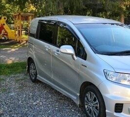 2012 Honda Freed Spike I Рестайлинг, серебристый, 1965000 рублей, вид 4