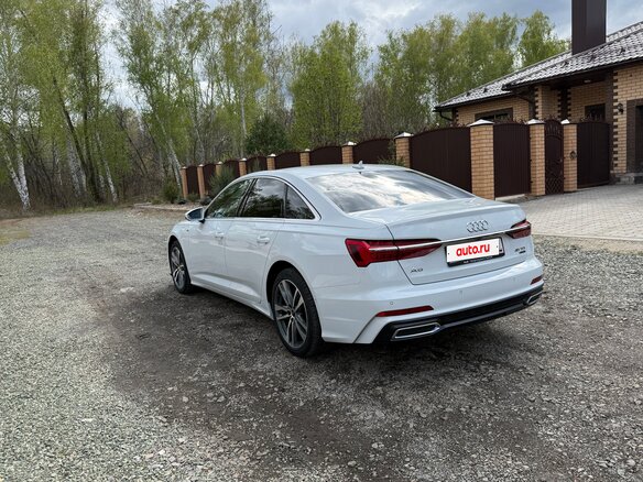 2020 Audi A6 45 TDI V (C8), белый - вид 6