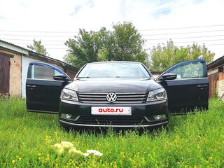 2012 Volkswagen Passat B7, чёрный, 1060000 рублей, вид 1