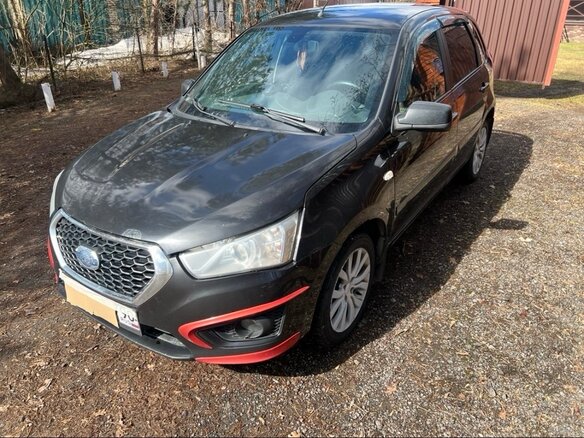 2016 Datsun mi-DO, чёрный, 400000 рублей - вид 1