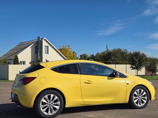 2012 Opel Astra GTC J Рестайлинг, жёлтый, 970000 рублей, вид 5