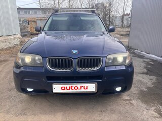 2006 BMW X3 30i I (E83), синий, 950000 рублей, вид 3