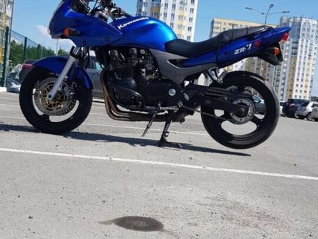 2006 Kawasaki ZR-7, голубой, 350000 рублей, вид 4