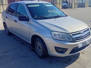 2015 Lada (ВАЗ) Granta I, серебристый, 580000 рублей, вид 1