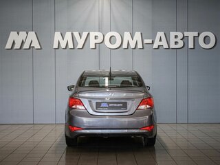 2016 Hyundai Solaris I Рестайлинг, серый, 880000 рублей, вид 3