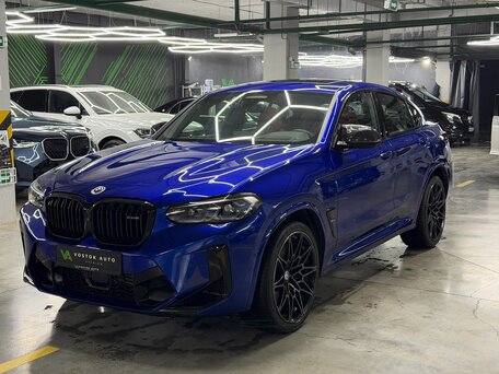 2023 BMW X4 M Competition I (F98) Рестайлинг, синий, 10100000 рублей, вид 3
