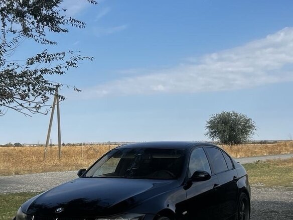 2005 BMW 3 серии 320i V (E90/E91/E92/E93), чёрный