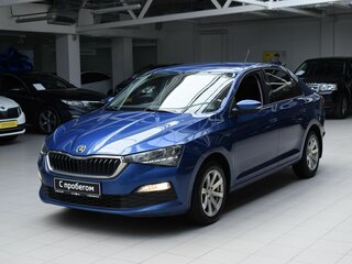 2021 Skoda Rapid II, синий, 1285000 рублей, вид 3