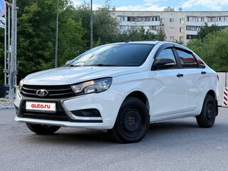 2019 Lada (ВАЗ) Vesta I, белый, 690000 рублей, вид 2
