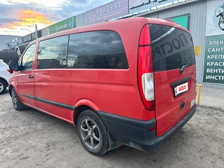 2008 Mercedes-Benz Vito 109 CDI L1 II (W639), красный, 1200000 рублей, вид 4