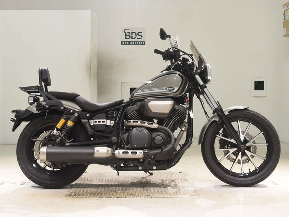 2016 Yamaha XV950 Bolt, серебристый, 655000 рублей