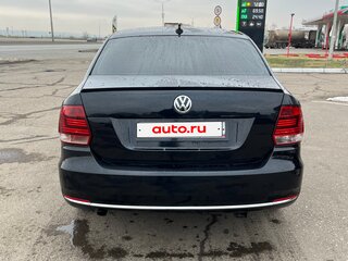 2019 Volkswagen Polo V Рестайлинг, чёрный, 1633333 рублей, вид 5