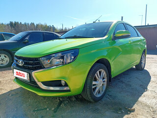 2016 Lada (ВАЗ) Vesta I, зелёный, 750000 рублей, вид 1