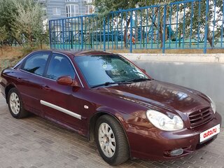 2004 Hyundai Sonata IV (EF) Рестайлинг, красный, 250000 рублей, вид 1