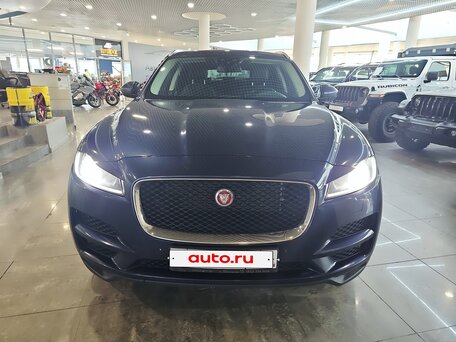 2017 Jaguar F-Pace I, синий, 2700000 рублей, вид 2
