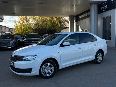 2015 Skoda Rapid I, белый, 1050000 рублей, вид 2