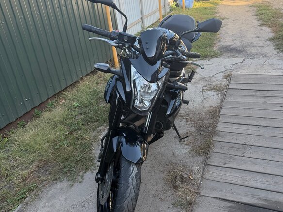 2013 Kawasaki ER-6F (Ninja 650R), чёрный, 395000 рублей - вид 1