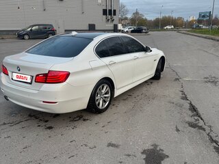 2014 BMW 5 серии 520i VI (F10/F11/F07) Рестайлинг, белый, 1420000 рублей, вид 4