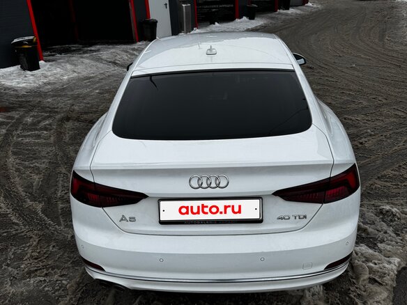 2019 Audi A5 II (F5), белый - вид 12