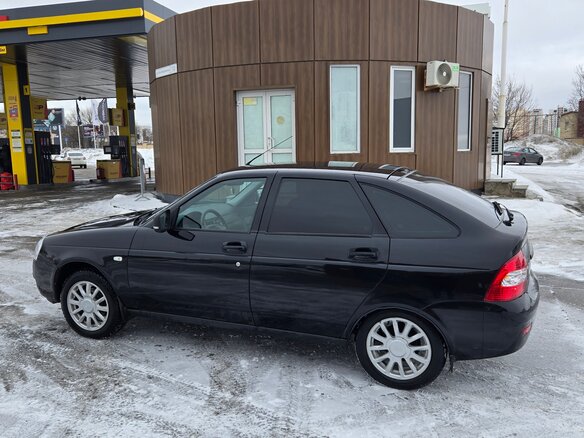 2011 Lada (ВАЗ) Priora I, чёрный, 345000 рублей - вид 6