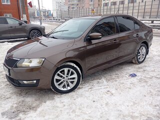 2019 Skoda Rapid I Рестайлинг, коричневый, 1280000 рублей, вид 1