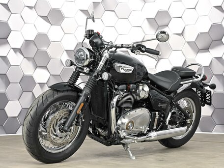 2019 Triumph Bonneville Speedmaster, чёрный, 1229000 рублей, вид 2