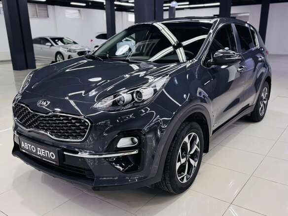 2019 Kia Sportage IV Рестайлинг, серый