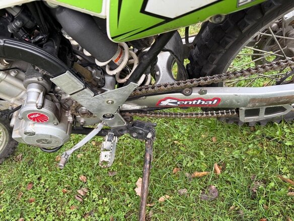 2010 Kawasaki KLX 250, зелёный, 350000 рублей - вид 6