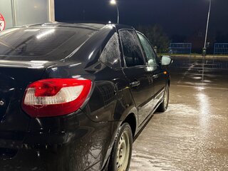 2014 Lada (ВАЗ) Granta I, чёрный, 270000 рублей, вид 5