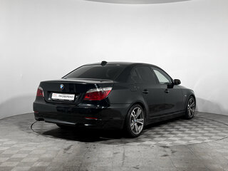 2007 BMW 5 серии 535d V (E60/E61) Рестайлинг, чёрный, 1399999 рублей, вид 3
