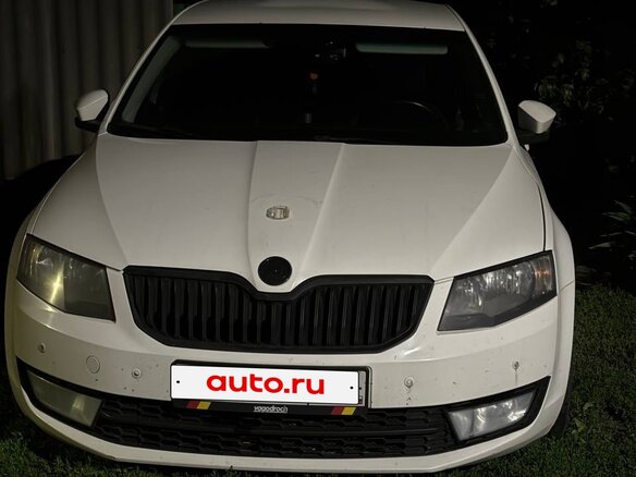 2013 Skoda Octavia III (A7), белый