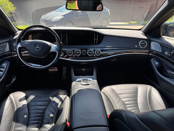 2014 Mercedes-Benz S-Класс 350 CDI BlueTEC Long 7G-TRONIC VI (W222, C217), чёрный, 3400000 рублей - вид 6