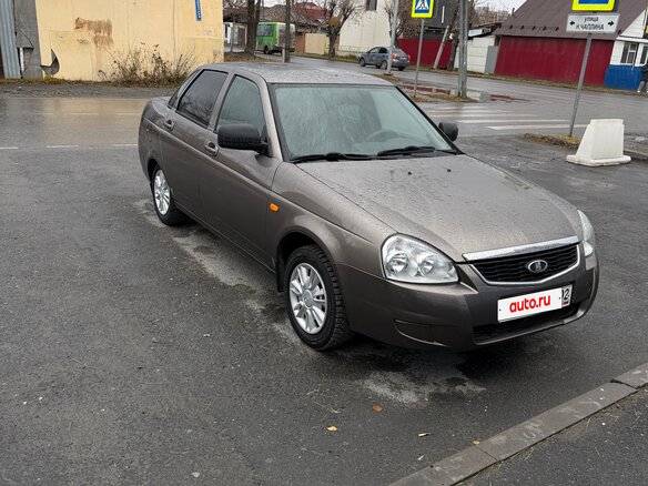 2016 Lada (ВАЗ) Priora I Рестайлинг, коричневый, 630000 рублей - вид 1