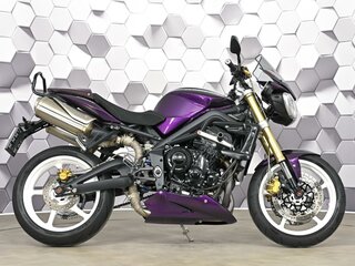 2011 Triumph Street Triple, фиолетовый, 507000 рублей, вид 3