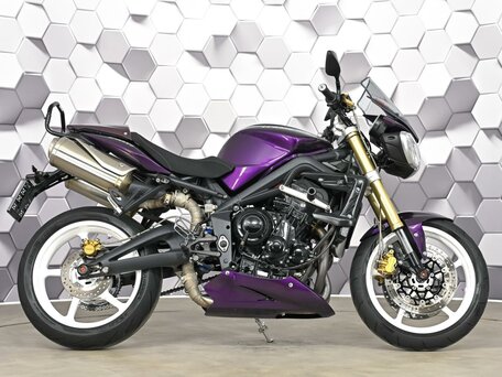 2011 Triumph Street Triple, фиолетовый, 507000 рублей, вид 3