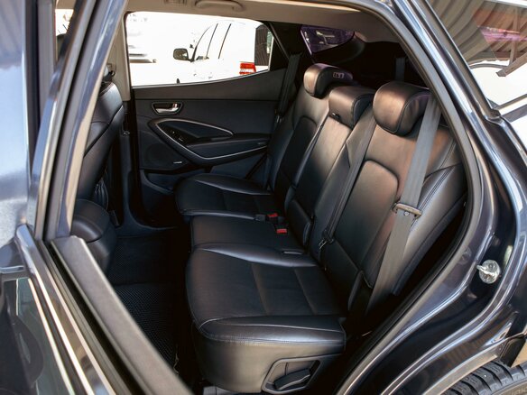 2013 Hyundai Santa Fe III, синий, 1335000 рублей - вид 17