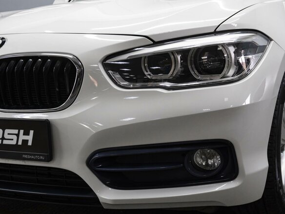 2015 BMW 1 серии 118i II (F20/F21) Рестайлинг, белый, 1390000 рублей - вид 4