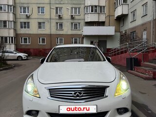 2012 Infiniti G25 IV, белый, 1550000 рублей, вид 1