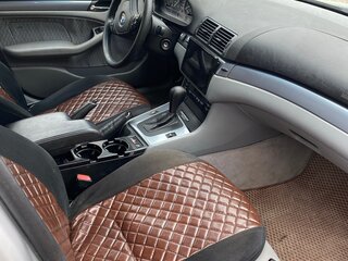 1998 BMW 3 серии 323i IV (E46), серебристый, 370000 рублей, вид 4