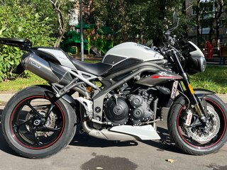 2019 Triumph Speed Triple, белый, 980000 рублей, вид 1