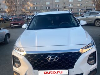 2018 Hyundai Santa Fe IV, белый, 2800000 рублей, вид 1