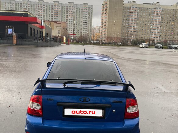 2013 Lada (ВАЗ) Priora I, синий, 280000 рублей - вид 4