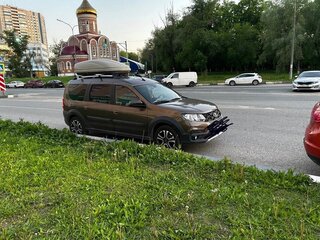 2021 Lada (ВАЗ) Largus Cross I Рестайлинг, коричневый, 1190000 рублей, вид 4