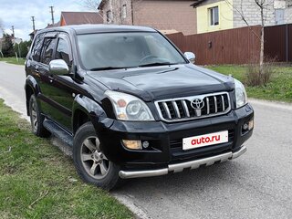 2006 Toyota Land Cruiser Prado 120 Series, чёрный, 1900000 рублей, вид 1