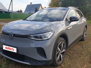 2021 Volkswagen ID.4 Crozz, серый, 3600000 рублей, вид 2