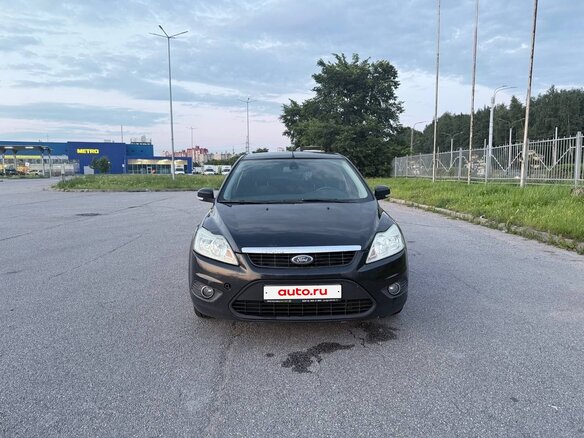 2008 Ford Focus II Рестайлинг, чёрный, 360000 рублей - вид 6