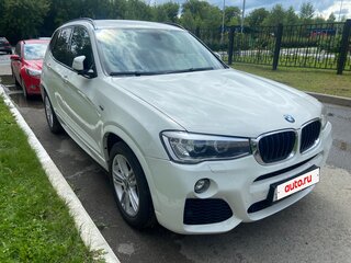 2014 BMW X3 20i xDrive II (F25) Рестайлинг, белый, 1870000 рублей, вид 3