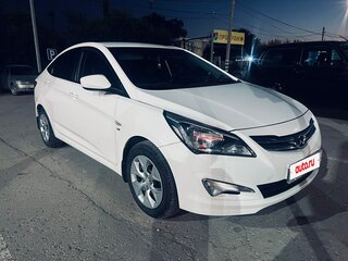 2014 Hyundai Solaris I Рестайлинг, белый, 950000 рублей, вид 2